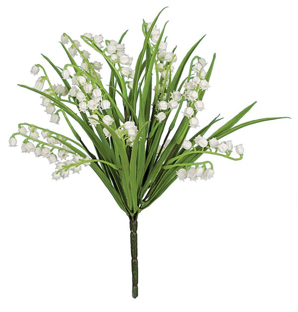 16.5 Inch Lily of the Valley Bush x 7 Stems Online now