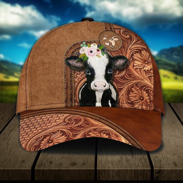 Personalized Cow Classic Cap, Personalized Gift for Farmers, Cow Lovers, Chicken Lovers - CP976PS06 For Discount - Image 2