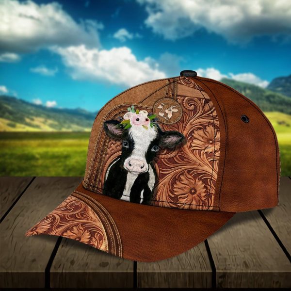 Personalized Cow Classic Cap, Personalized Gift for Farmers, Cow Lovers, Chicken Lovers - CP976PS06 For Discount - Image 5
