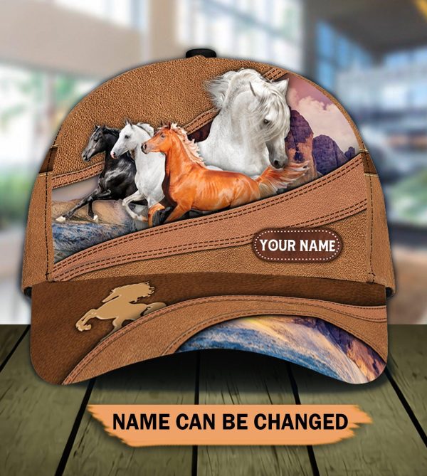 Personalized Horse Classic Cap, Personalized Gift for Horse Lovers - CP979PS06 Online now