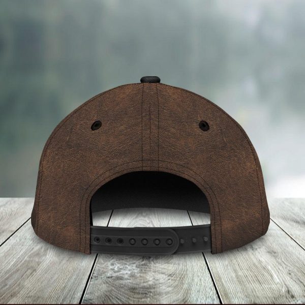 Fishing All Brown Personalized Cap, Personalized Gift for Fishing Lovers - CP179PS08 Discount - Image 4